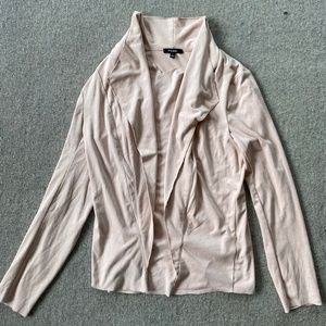 Premise Faux Leather Blazer Small